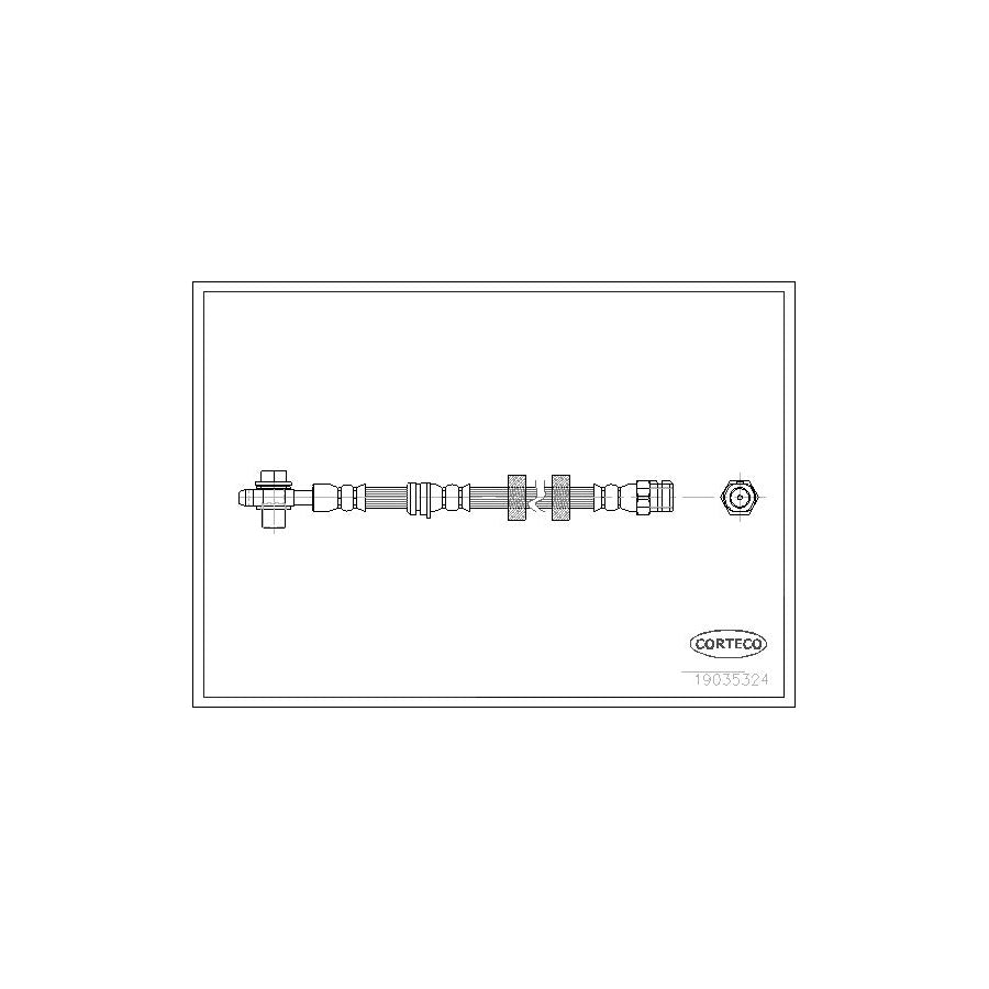 Corteco 19035324 Brake Hose | ML Performance UK