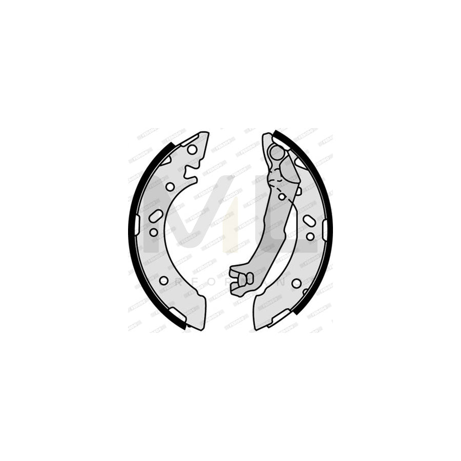 FERODO PREMIER FSB586 Brake Shoe Set | ML Performance Car Parts