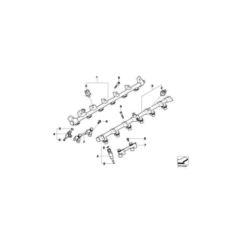 Genuine BMW 13537521294 E65 E67 E66 Torx Bolt M7X40 (Inc. 760Li, 760LiS & 760i) | ML Performance UK Car Parts