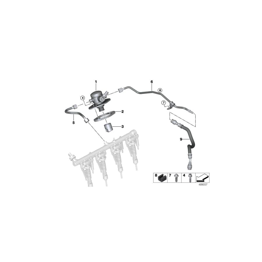 Genuine BMW 13538685979 G20 Fuel Hose (Inc. M340iX, M340i & 330i) | ML Performance UK Car Parts