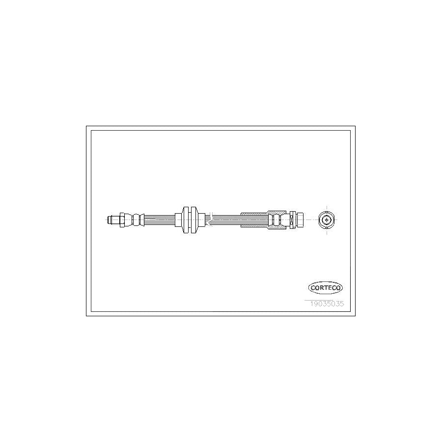Corteco 19035035 Brake Hose | ML Performance UK