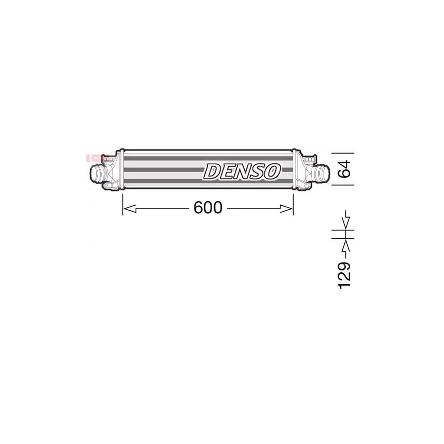Denso DIT99000 Dit99000 Intercooler For Opel Mokka / Mokka X (J13) | ML Performance UK