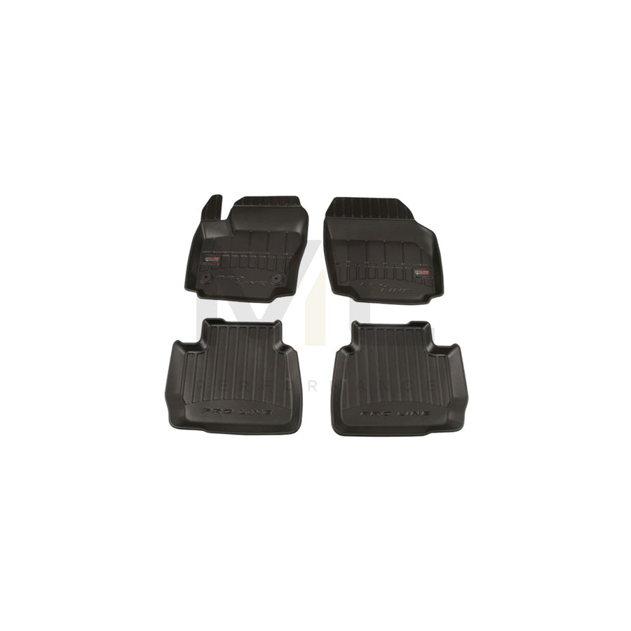 FROGUM 3D408449 Floor mat set for FORD MONDEO Elastomer, Front and Rear, Quantity: 4, Black | ML Performance Car Parts