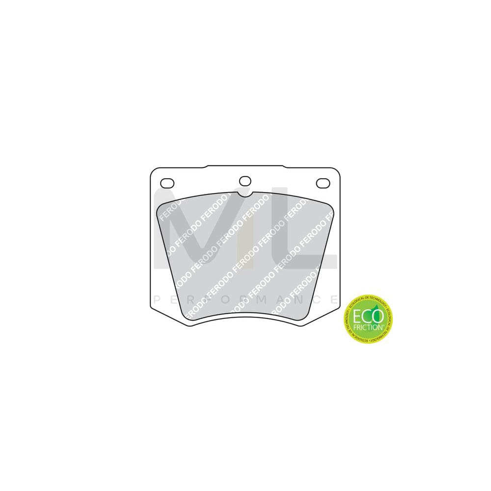 Ferodo Premier Eco Friction Fdb4330 Brake Pad Set Prepared For Wear Indicator, Without Accessories | ML Performance Car Parts