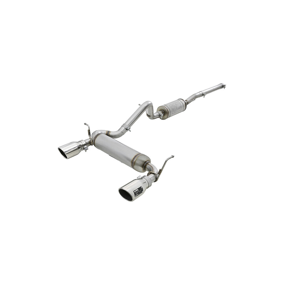 aFe 49-48062-P Cat-Back Exhaust System Jeep Wrangler (JK) 07-18 V6-3.6L/3.8L | ML Performance UK Car Parts