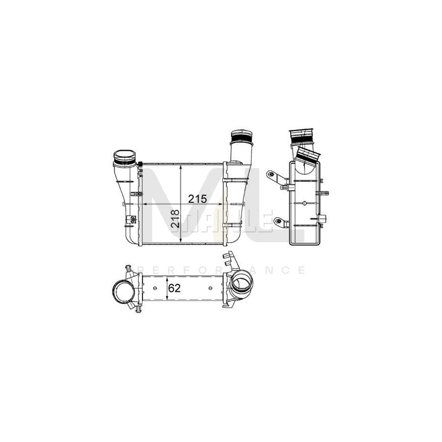 MAHLE ORIGINAL CI 336 000S Intercooler | ML Performance Car Parts