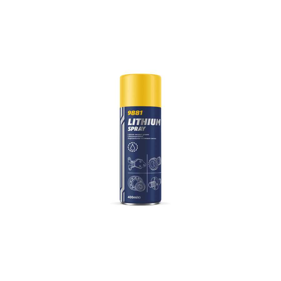 MANNOL Lithium spray 9881 Grease Spray | ML Performance UK Car Parts