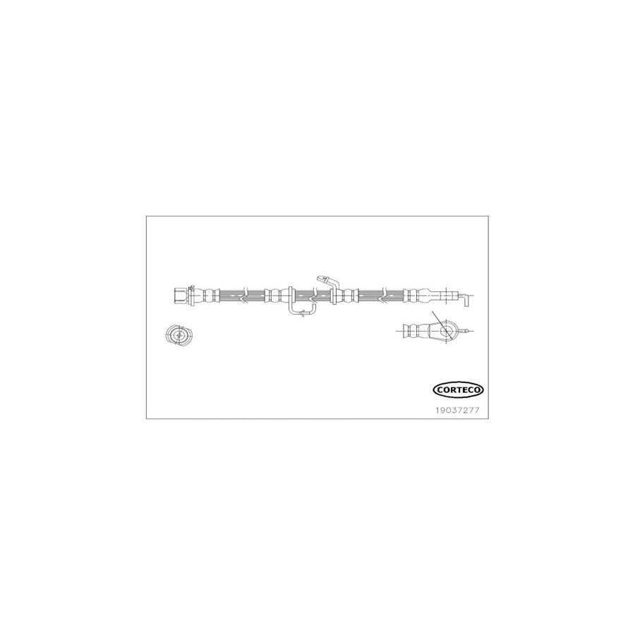 Corteco 19037277 Brake Hose | ML Performance UK