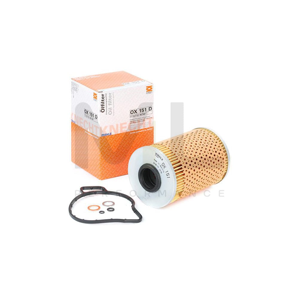 MAHLE ORIGINAL OX 151D Oil Filter for BMW 3 Series Filter Insert | ML Performance Car Parts