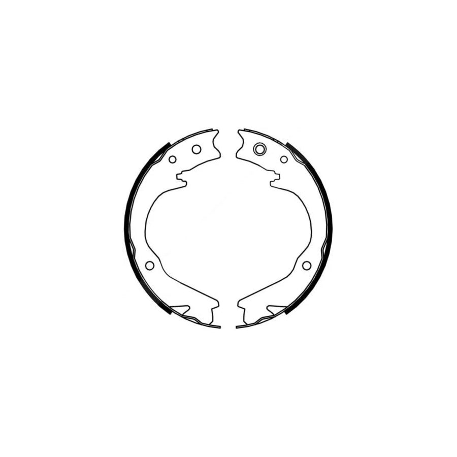 ABE C07015ABE Handbrake Shoes For Subaru Impreza Ii Saloon (Gd)