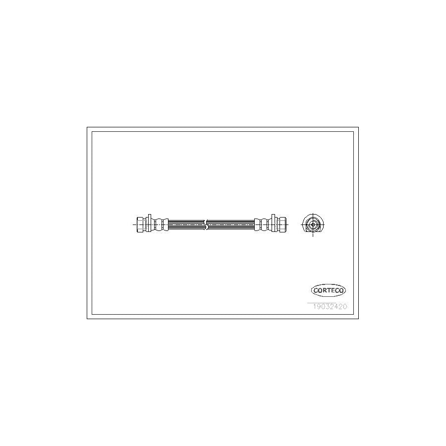 Corteco 19032420 Brake Hose | ML Performance UK