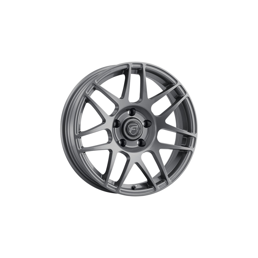 Forgestar F17377067P06 17x7 F14 Drag Semi Concave 5x114.3 ET6 BS4.25 Gloss Anthracite Drag Racing Wheel