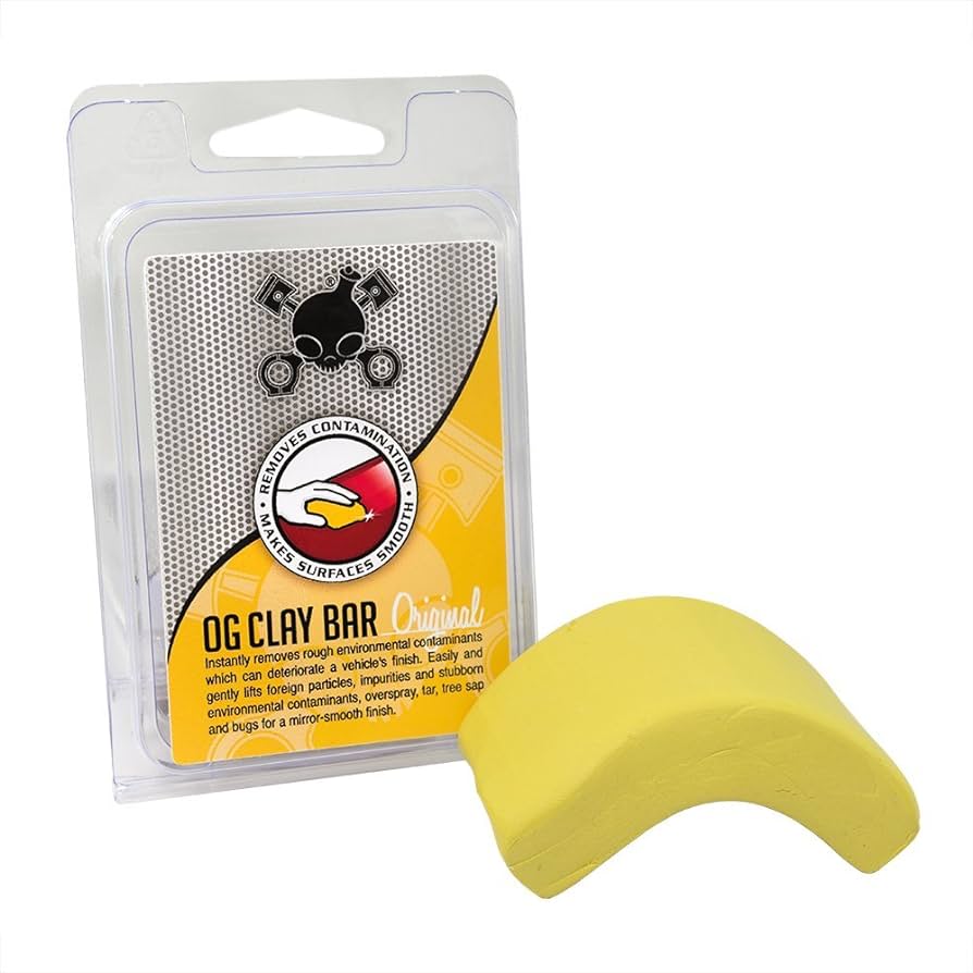 Chemical Guys OG Clay Bar Yellow (Light/Medium) (100 gr) | ML Performance UK Car Parts