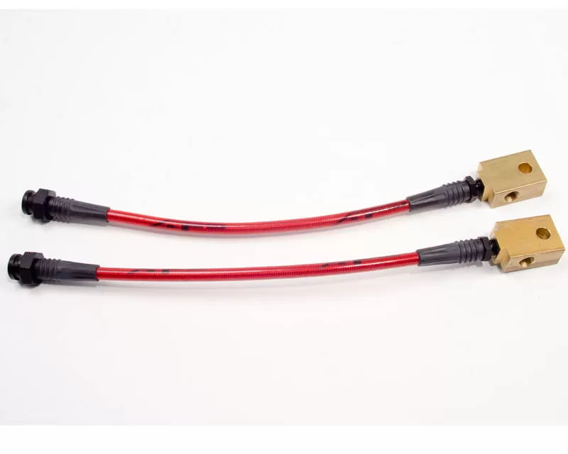 Agency Power AP-GTR-410 Rear Steel Braided Brake Lines Nissan GT-R R35 2009-2021 | ML Performance UK Car Parts