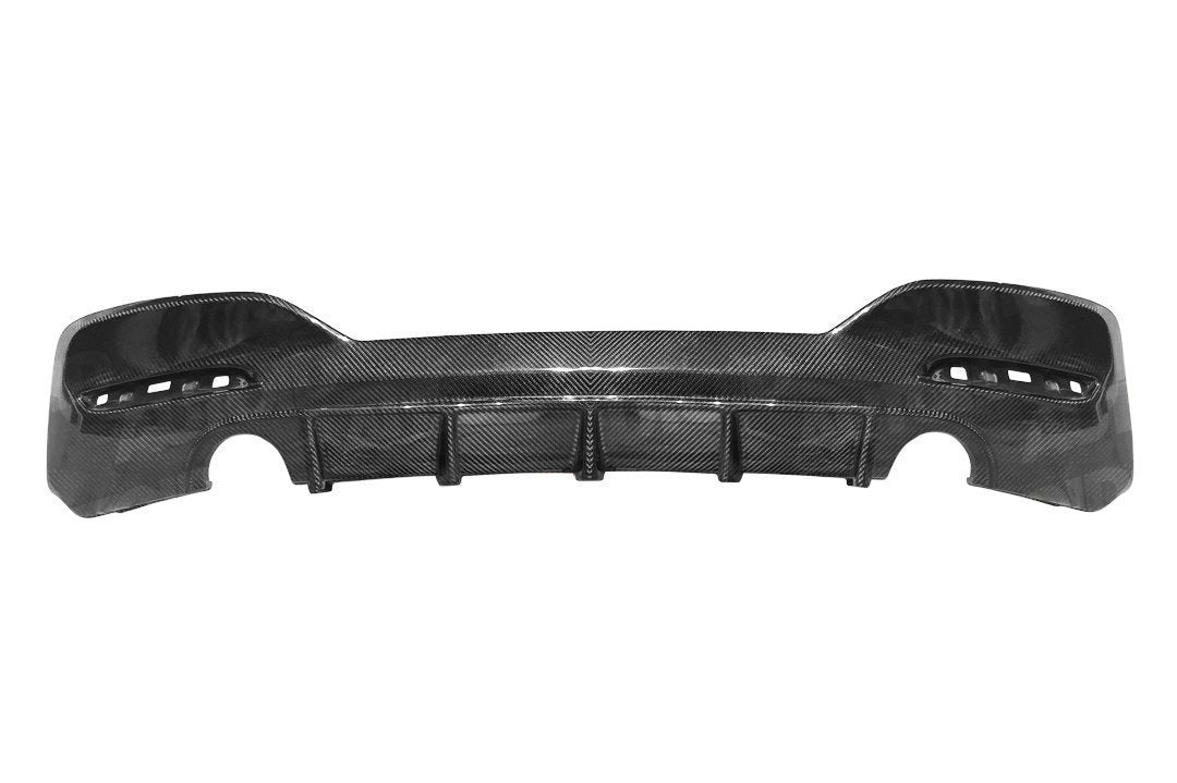 AUTOID BMW F20 F21 TRE Carbon Fibre Performance Rear Diffuser (M135i & M140i) - ML Performance UK
