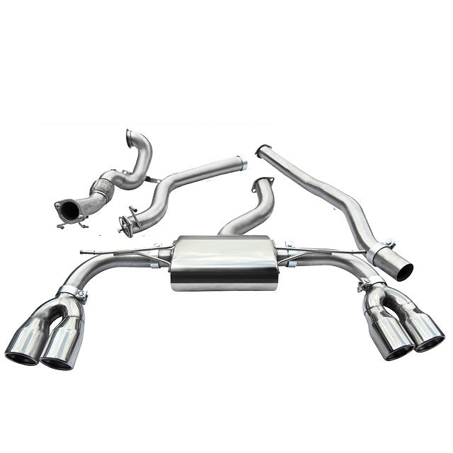 Cobra Exhaust Audi S3 (8V) 3 Door (Non-Valved) (13-17) Turbo Back Performance Exhaust