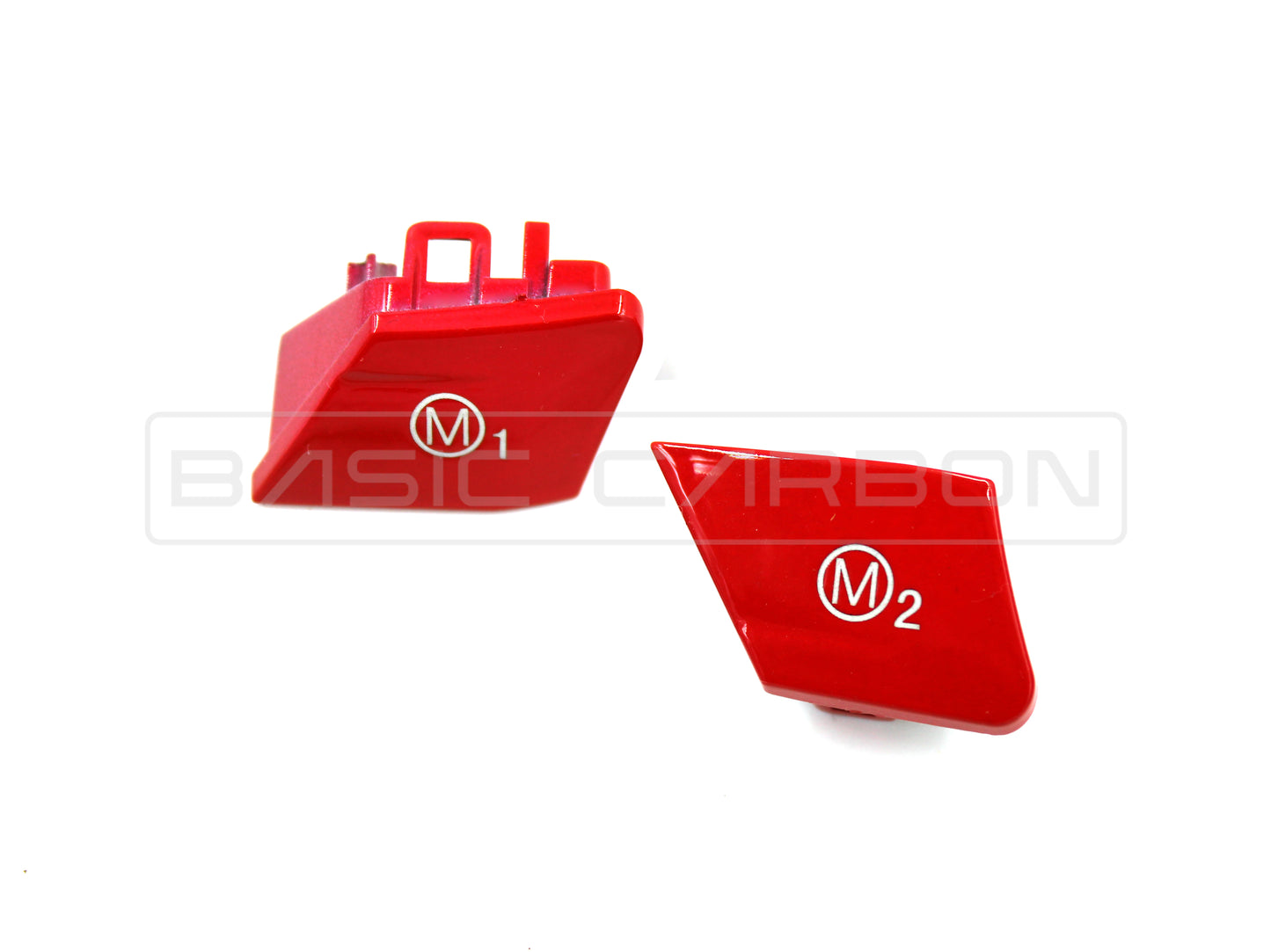 Basic Carbon BMW F06 F10 F80 F82 F85 F87 M1 M2 Steering Wheel Buttons (Inc. M2, M3, M4 & X6 M) - ML Performance UK