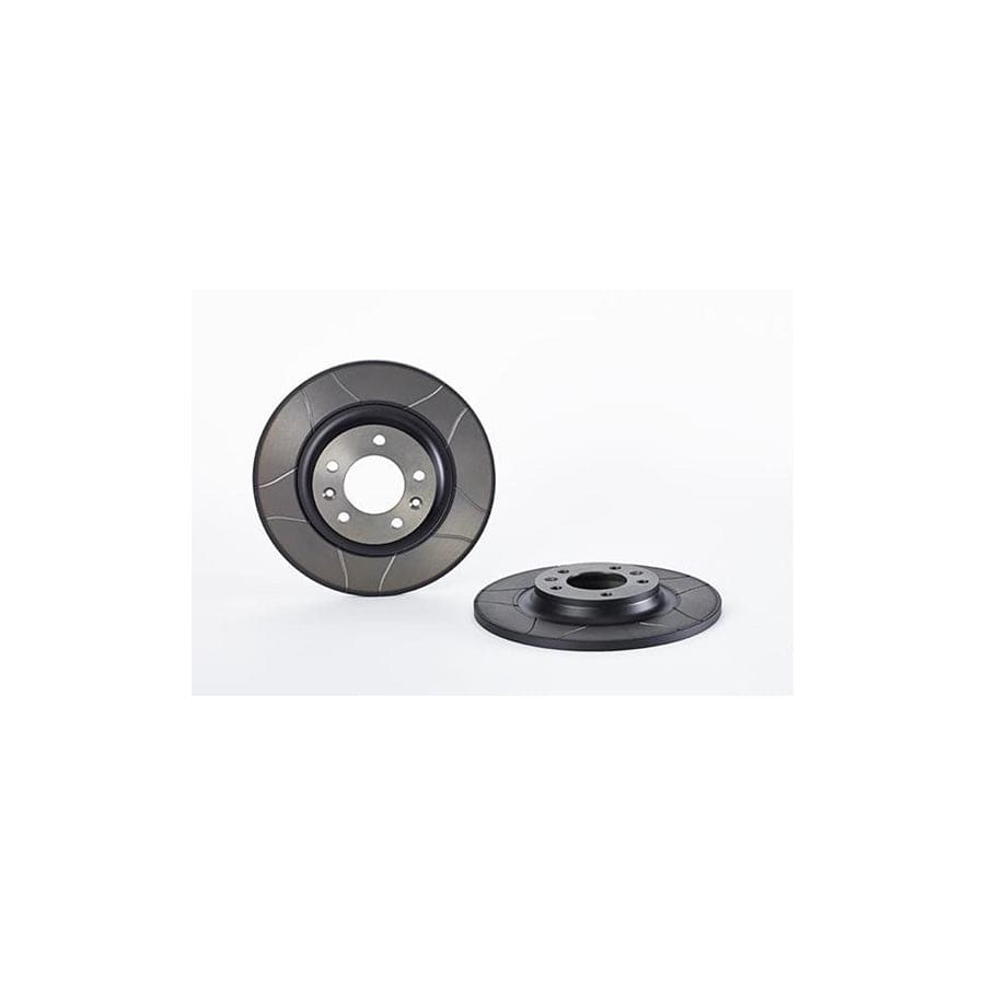 BREMBO MAX LINE 08.8682.75 Brake Disc Slotted, Solid, Coated, with bolts/screws - 1 piece