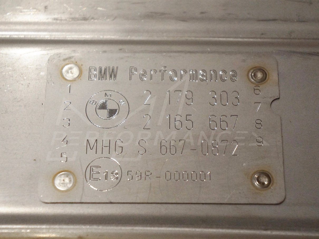 Genuine BMW Performance Silencer/Muffler Exhaust System 3 Series E90 E91 316i 318i 320i (N43, N45, N46) - ML Performance UK