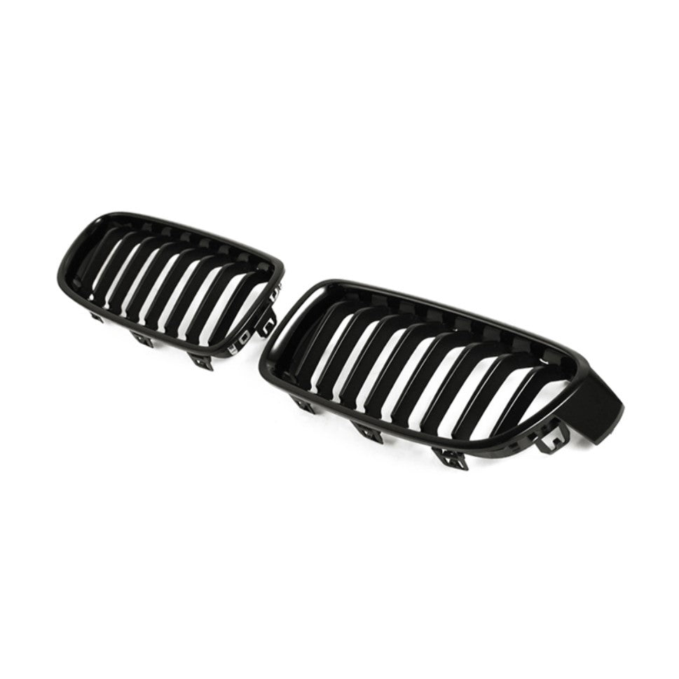 Genuine BMW F32 F33 F36 High Gloss Black Front Kidney Grilles (Inc. 430i, 435i, 440i & M4) - ML Performance UK