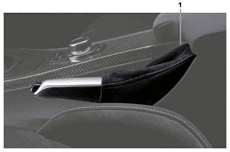 Genuine BMW E81 E82 Performance Handbrake With Gaiter 1 Series