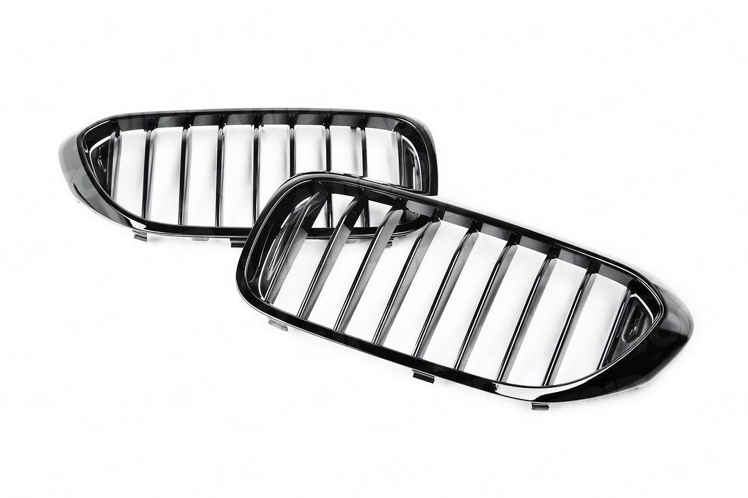 AUTOID BMW G30 F90 Gloss Black Kidney Grilles (Inc. 520i, 530e, 540ix & M5) - ML Performance UK