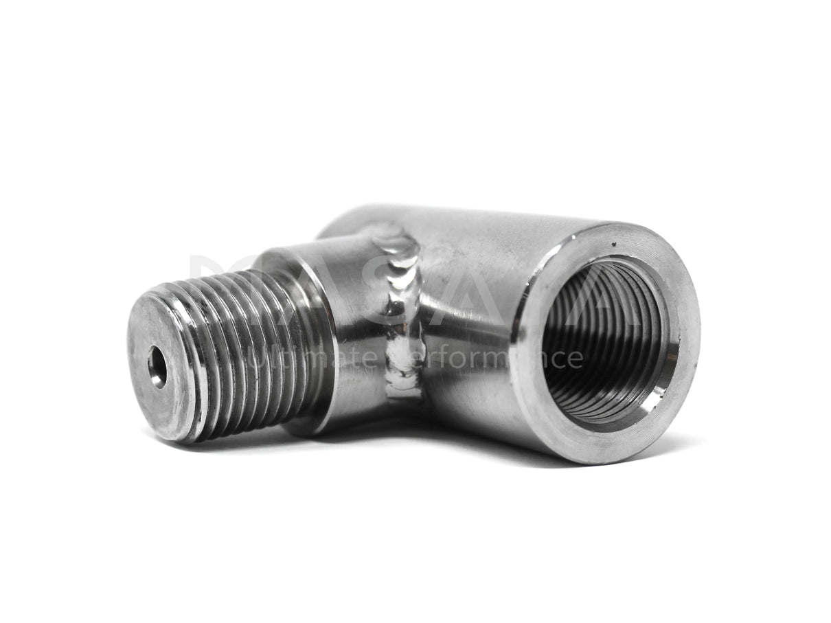 Masata BMW N55 Lambda Spacer Fooler O2 Oxygen Sensor Boss Stainless Steel (M2, M135i, M235i, 335i & 435i) - ML Performance UK