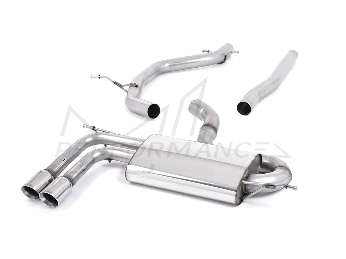 MillTek Volkswagen Golf MK6 Non-Resonated Cat-Back Exhaust - ML Performance UK