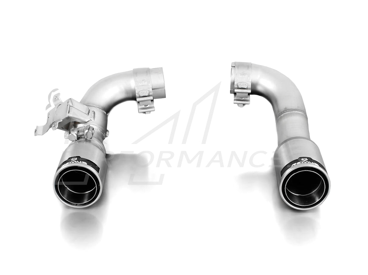 Remus BMW N55 M235i Chrome Tailpipes (Pair) | ML Performance UK