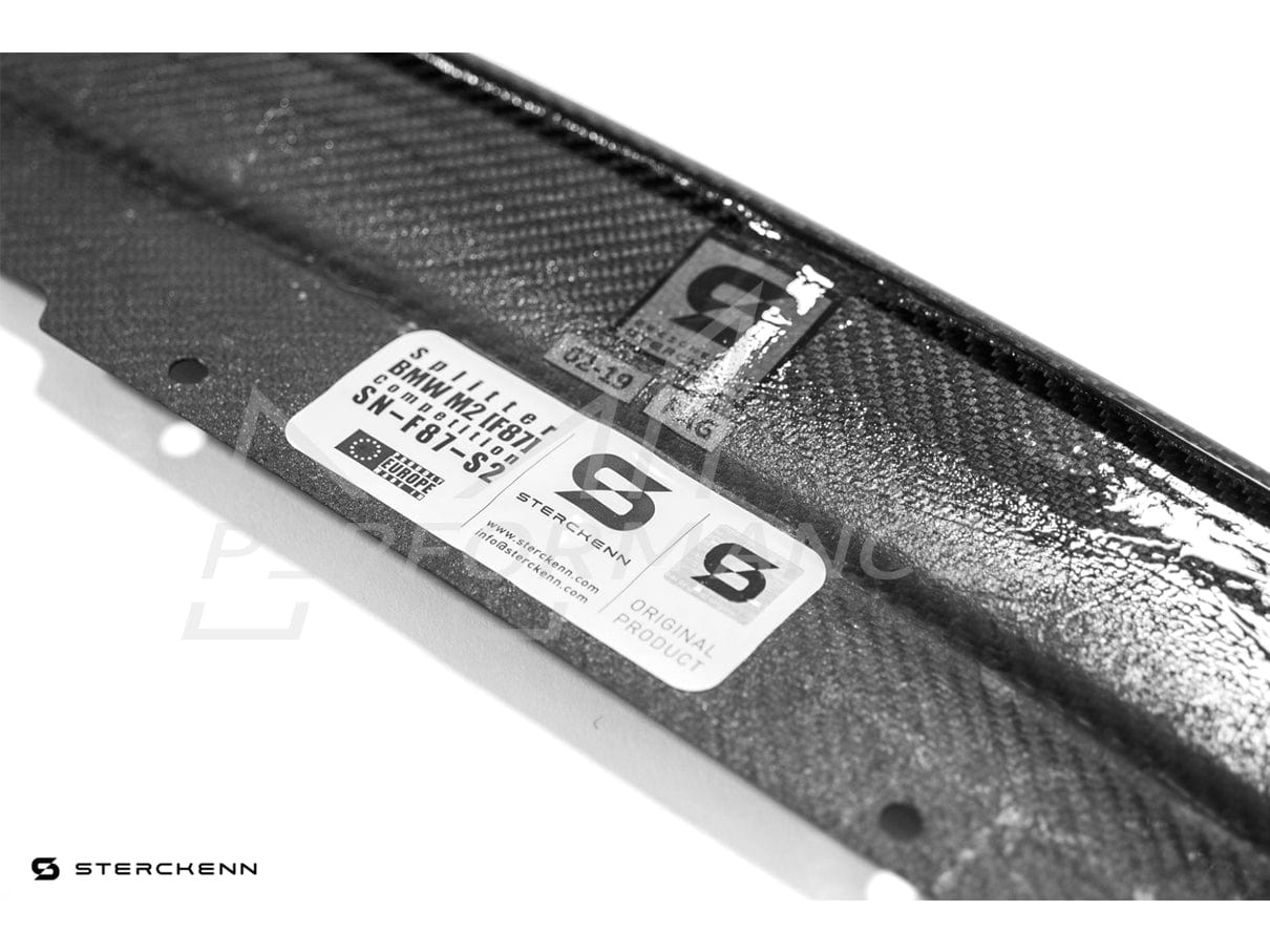 Sterckenn BMW F87 M2 Competition Carbon Fibre Front Lip Splitter - ML Performance UK