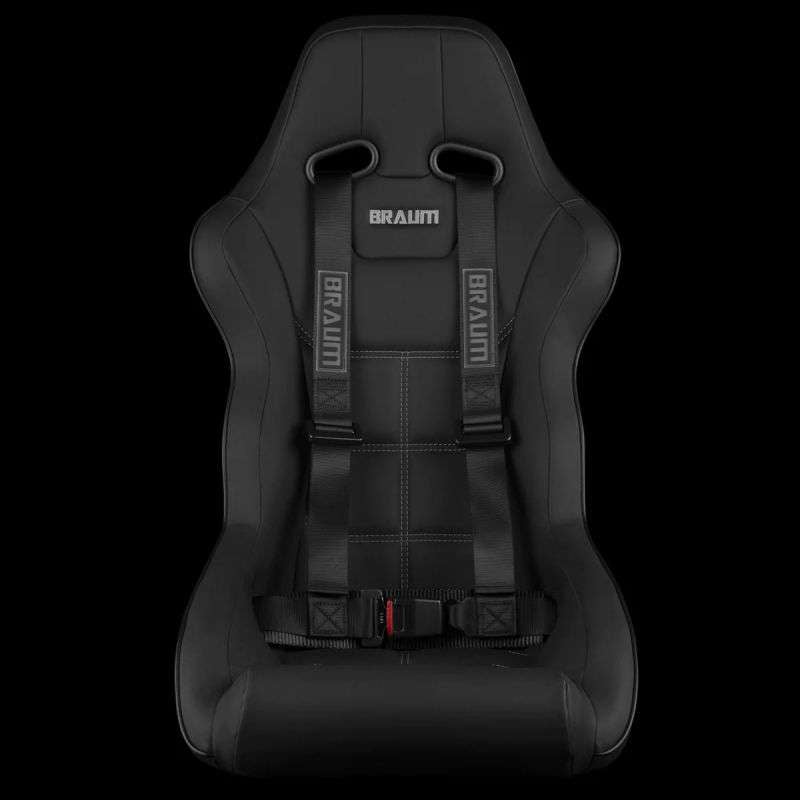 BRAUM Racing Harnesses 4 Pt - Racing Harness 2” Strap Black – Priced Per Harness | ML Performance UK Car Parts
