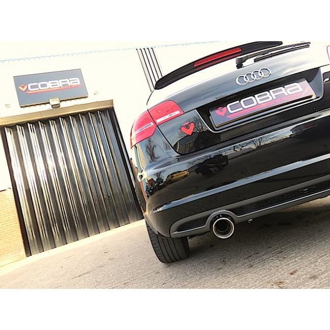 Cobra Exhaust Audi A3 (8P) 2.0 TDI 2WD (2008-12) (5 Door) Single Tip Cat Back Performance Exhaust