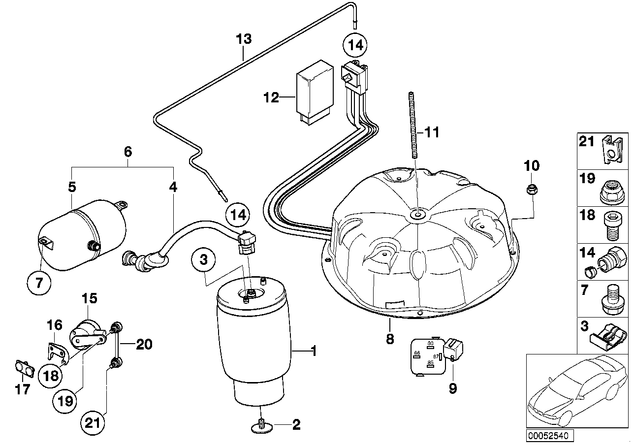 Genuine BMW 37131093791 E39 Left Distribution Piece Pipe (Inc. 525d, 520i & 528i) | ML Performance UK UK Car Parts