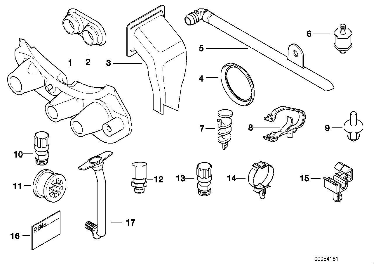 Genuine BMW 64118391398 E39 Vibration Damper (Inc. 525tds, 525i & 520i) | ML Performance UK Car Parts