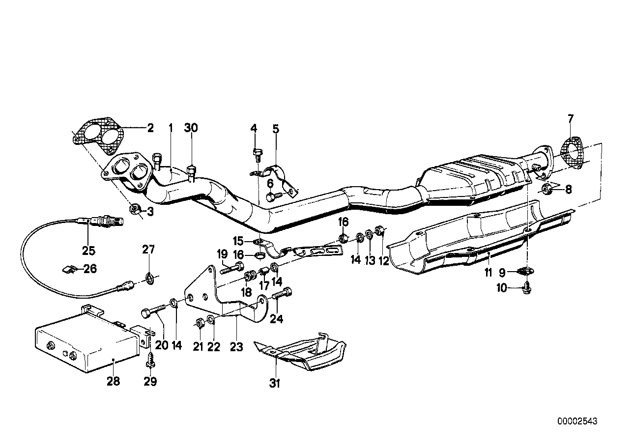 Genuine BMW 18211245829 E21 E30 Holder (Inc. 318i, 318 & 320) | ML Performance UK UK Car Parts