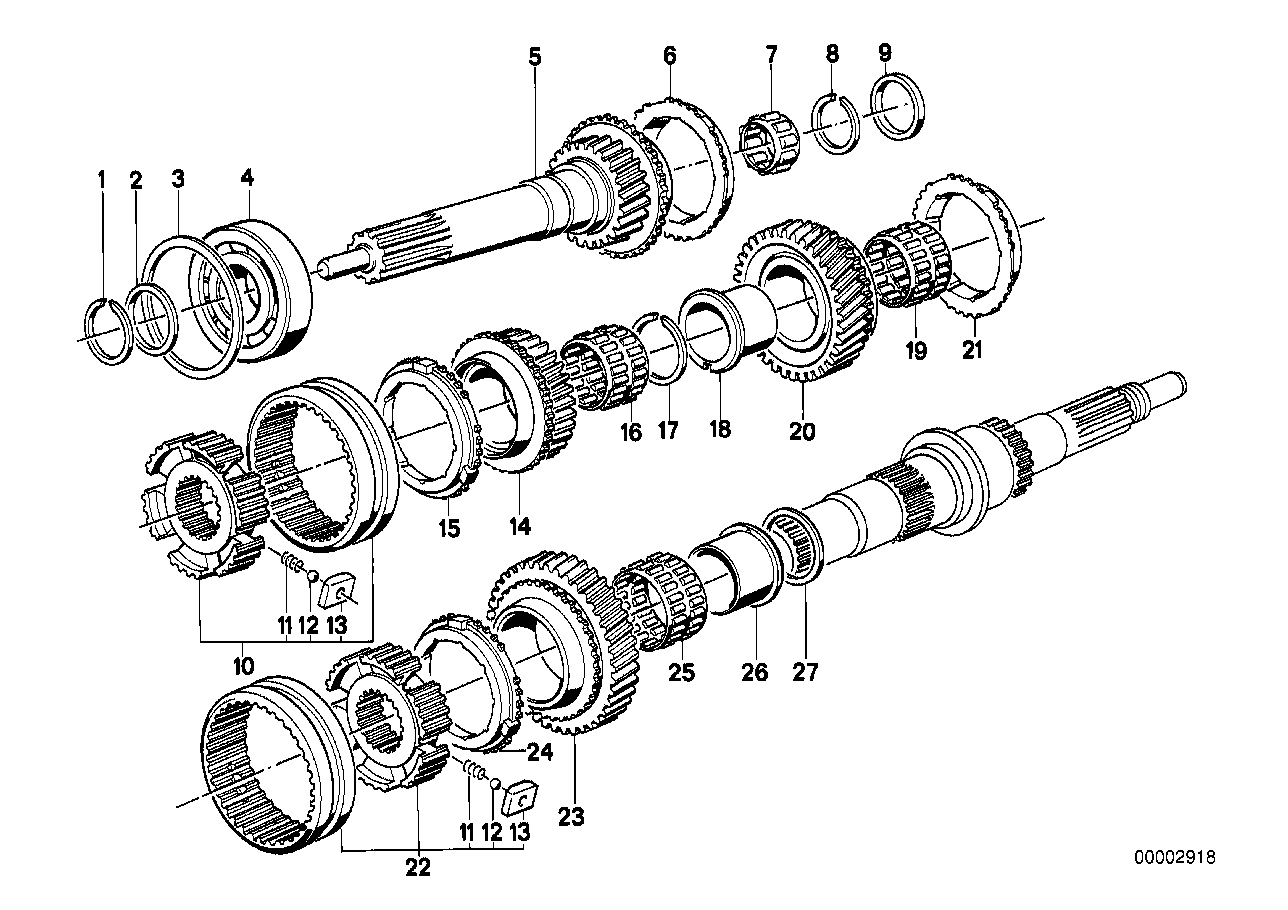 Genuine BMW 23231224315 E28 E24 Guide Sleeve 3Rd And 4Th Gear (Inc. M5 & M635CSi) | ML Performance UK UK Car Parts