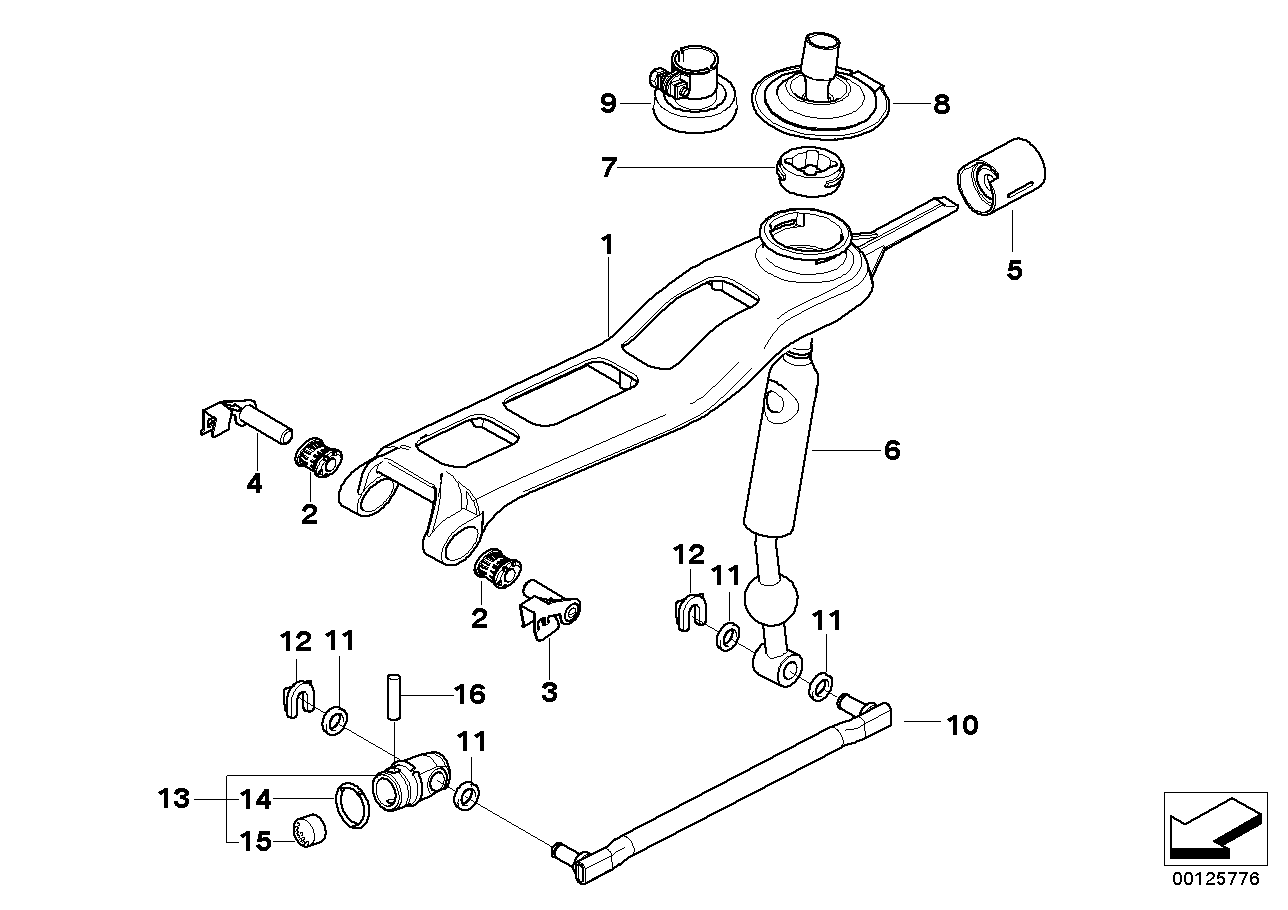 Genuine BMW 25117530212 E60 Vibration Absorber F=175HZ (Inc. & 530i) | ML Performance UK Car Parts
