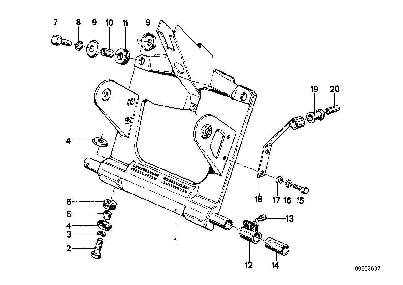 Genuine BMW 31421241870 Panel (Inc. & R65LS) | ML Performance UK Car Parts