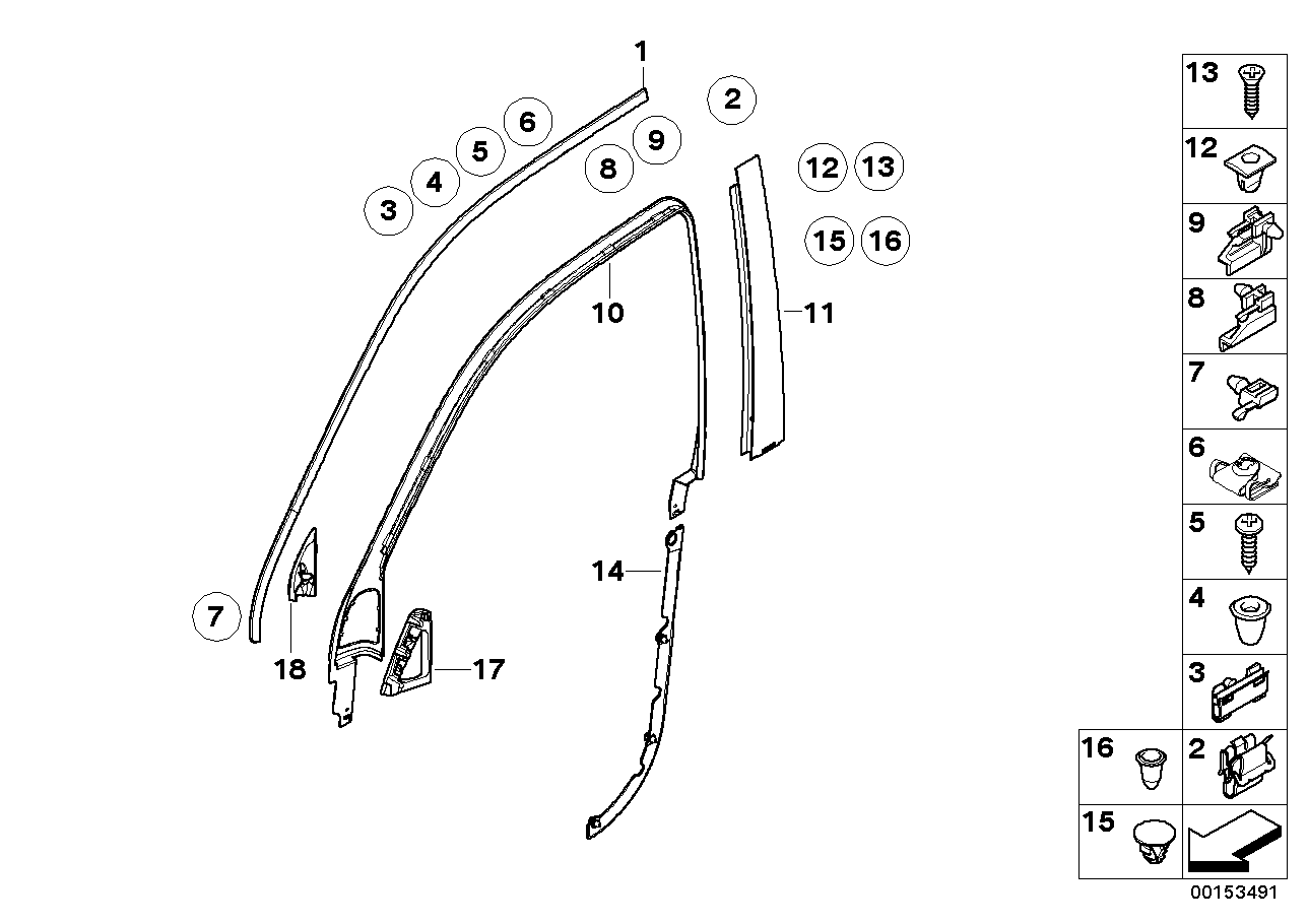 Genuine BMW 51328408040 E53 Filler, Exterior Right (Inc. X5) | ML Performance UK UK Car Parts