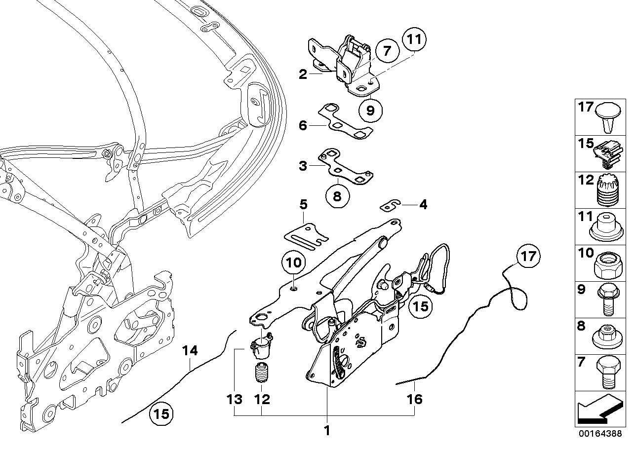 Genuine BMW 41007199111 E88 Gasket Left (Inc. 123d, 120i & 125i) | ML Performance UK UK Car Parts