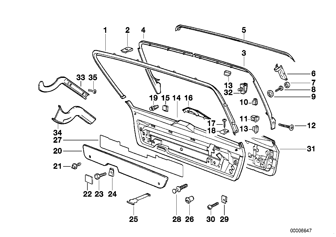 Genuine BMW 51498133132 E34 Tool Box ANTHRAZIT (Inc. 530i, 540i & 520i) | ML Performance UK Car Parts