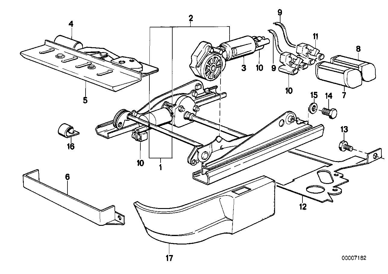 Genuine BMW 52101934603 E28 E24 Covering Outer Left NUTRIA (Inc. M5, 628CSi & 635CSi) | ML Performance UK UK Car Parts