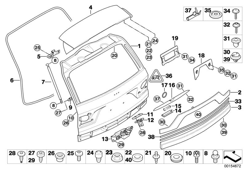 Genuine BMW 51713405653 E83 Washer-Gasket (Inc. X3) | ML Performance UK UK Car Parts