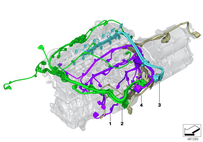 Genuine BMW 12519452230 G20 G21 Wiring Harness, Eng. Sensoric Module 2 (Inc. M340i & M340iX) | ML Performance UK UK Car Parts