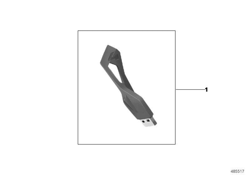Genuine BMW 61358314887 Coding Plug (Code) SILBER/SILVER (Inc. M4 GT4) | ML Performance UK UK Car Parts