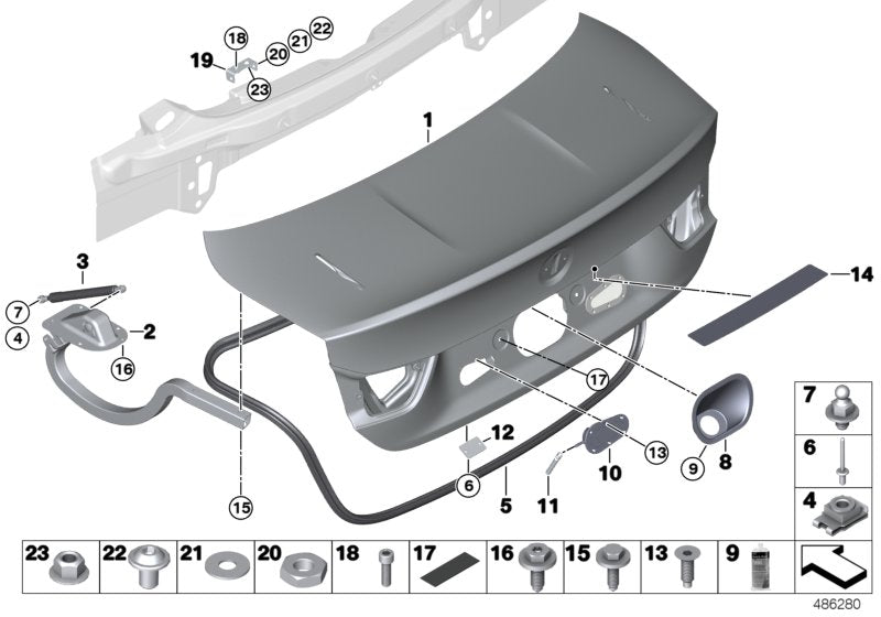 Genuine BMW 71128431146 Cover AIRJACK VALVE (Inc. M4 GT4) | ML Performance UK UK Car Parts