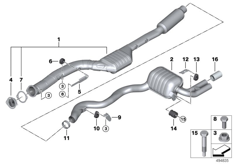 Genuine BMW 18308571813 G11 Mixer (Inc. 730Ld, 330dX & 730d) | ML Performance UK UK Car Parts
