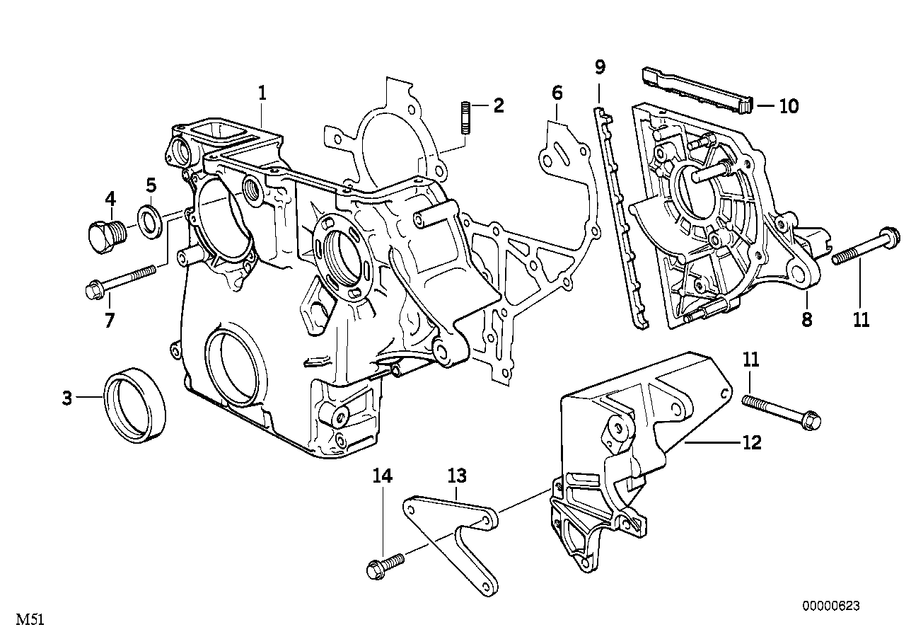 Genuine BMW 13512244765 E36 E34 Profile-Gasket (Inc. 525tds, 525td & 325td) | ML Performance UK UK Car Parts