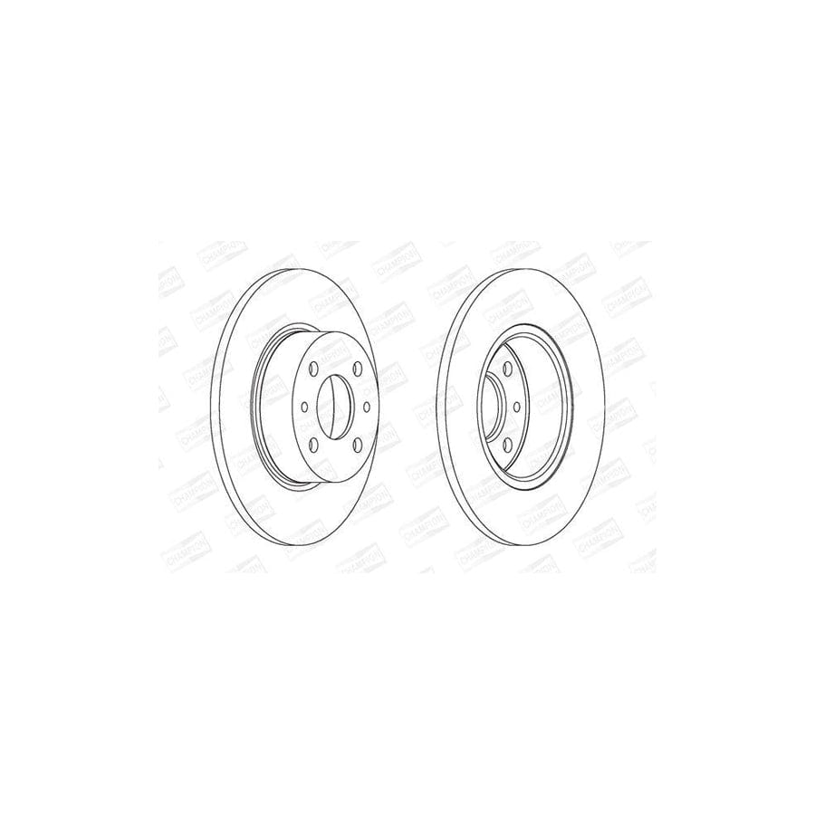 Champion 561329CH Brake Disc