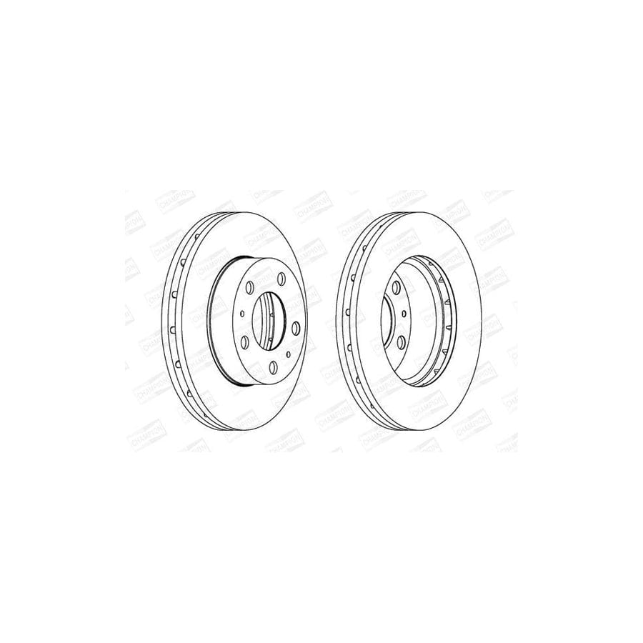 Champion 562630Ch-1 Brake Disc